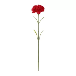 Artificial Garden Red CARNATION BRANCH 21210 Τεχνητό Διακοσμητικό Κλαδί Γαρίφαλο Κόκκινο Y60cm