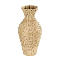 Artificial Garden HAVANA 21223 Διακοσμητικό Πλεκτό Καλάθι Κασπώ Γλάστρα Μπεζ Π22 x M22 x Υ42cm