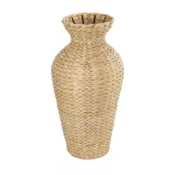 Artificial Garden HAVANA 21229 Διακοσμητικό Πλεκτό Καλάθι - Κασπώ Γλάστρα - Flower Pot Μπεζ Π29 x M29 x Υ57cm