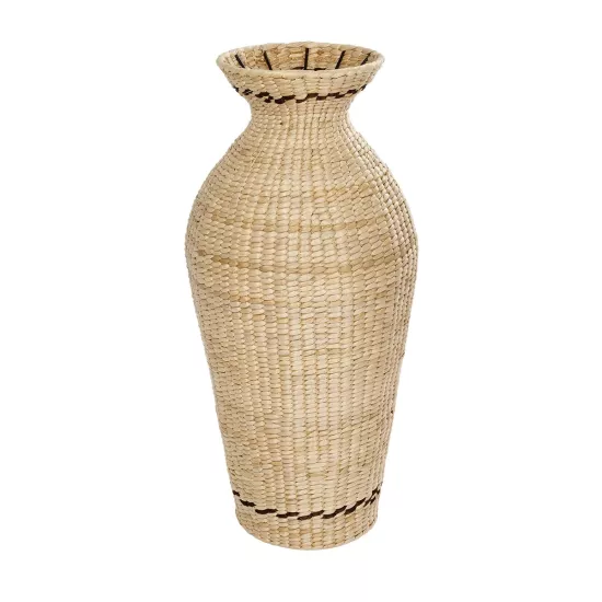 Artificial Garden MONTPELLIER 21237 Διακοσμητικό Πλεκτό Καλάθι - Κασπώ Γλάστρα - Flower Pot Μπεζ με Καφέ Π28 x M28 x Υ60cm Artificial Garden MONTPELLIER 21237 Διακοσμητικό Πλεκτό Καλάθι - Κασπώ Γλάστρα - Flower Pot Μπεζ με Καφέ Π28 x M28 x Υ60cm