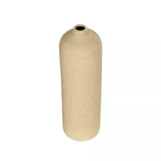 Artificial Garden VALENCIA 21246 Διακοσμητικό Κεραμικό Βάζo Μπεζ Π10 x Μ10 x Υ33 cm Artificial Garden VALENCIA 21246 Διακοσμητικό Κεραμικό Βάζo Μπεζ Π10 x Μ10 x Υ33 cm