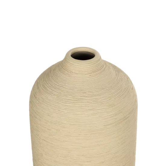 Artificial Garden VALENCIA 21246 Διακοσμητικό Κεραμικό Βάζo Μπεζ Π10 x Μ10 x Υ33 cm Artificial Garden VALENCIA 21246 Διακοσμητικό Κεραμικό Βάζo Μπεζ Π10 x Μ10 x Υ33 cm