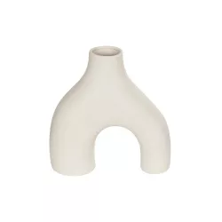 Artificial Garden TOLEDO 21250 Διακοσμητικό Κεραμικό Βάζo Μπεζ Π23 x Μ10 x Υ24 cm