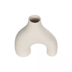 Artificial Garden TOLEDO 21250 Διακοσμητικό Κεραμικό Βάζo Μπεζ Π23 x Μ10 x Υ24 cm