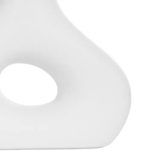 Artificial Garden HORIZON 21253 Διακοσμητικό Κεραμικό Βάζo Λευκό Π18 x Μ6 x Υ15 cm Artificial Garden HORIZON 21253 Διακοσμητικό Κεραμικό Βάζo Λευκό Π18 x Μ6 x Υ15 cm