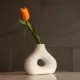 Artificial Garden HORIZON 21253 Διακοσμητικό Κεραμικό Βάζo Λευκό Π18 x Μ6 x Υ15 cm Artificial Garden HORIZON 21253 Διακοσμητικό Κεραμικό Βάζo Λευκό Π18 x Μ6 x Υ15 cm