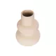 Artificial Garden QUARTZ 21254 Διακοσμητικό Κεραμικό Βάζo Μπεζ Π15 x Μ15 x Υ20 cm Artificial Garden QUARTZ 21254 Διακοσμητικό Κεραμικό Βάζo Μπεζ Π15 x Μ15 x Υ20 cm