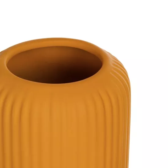 Artificial Garden CANGUU 21255 Διακοσμητικό Κεραμικό Βάζo Πορτοκαλί Π11 x Μ11 x Υ26 cm Artificial Garden CANGUU 21255 Διακοσμητικό Κεραμικό Βάζo Πορτοκαλί Π11 x Μ11 x Υ26 cm