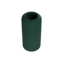 Artificial Garden KUTA 21256 Διακοσμητικό Κεραμικό Βάζo Πράσινο Π10 x Μ10 x Υ20 cm