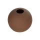 Artificial Garden SANUR 21261 Διακοσμητικό Κεραμικό Βάζo Καφέ Π22 x Μ22 x Υ20cm Artificial Garden SANUR 21261 Διακοσμητικό Κεραμικό Βάζo Καφέ Π22 x Μ22 x Υ20cm