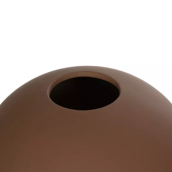 Artificial Garden SANUR 21261 Διακοσμητικό Κεραμικό Βάζo Καφέ Π22 x Μ22 x Υ20cm Artificial Garden SANUR 21261 Διακοσμητικό Κεραμικό Βάζo Καφέ Π22 x Μ22 x Υ20cm