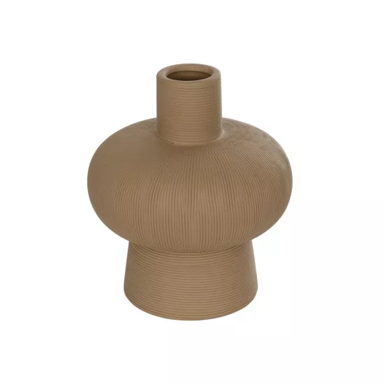 Artificial Garden CORNEOL 21262 Διακοσμητικό Κεραμικό Βάζo Καφέ Π17 x Μ17 x Υ20cm Artificial Garden CORNEOL 21262 Διακοσμητικό Κεραμικό Βάζo Καφέ Π17 x Μ17 x Υ20cm