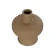 Artificial Garden CORNEOL 21262 Διακοσμητικό Κεραμικό Βάζo Καφέ Π17 x Μ17 x Υ20cm Artificial Garden CORNEOL 21262 Διακοσμητικό Κεραμικό Βάζo Καφέ Π17 x Μ17 x Υ20cm