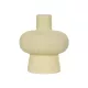 Artificial Garden ICEBERG 21263 Διακοσμητικό Κεραμικό Βάζo Μπεζ Π17 x Μ17 x Υ20cm