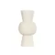 Artificial Garden BANGKOK 21274 Διακοσμητική Κεραμική Βάζο Μπεζ Μ12.5 x Π12.5 x Υ23cm