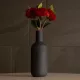 Artificial Garden MYSTIQUE 21275 Διακοσμητικό Κεραμικό Βάζo Γκρι Π7 x Μ7 x Υ20cm Artificial Garden MYSTIQUE 21275 Διακοσμητικό Κεραμικό Βάζo Γκρι Π7 x Μ7 x Υ20cm