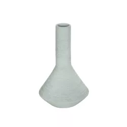 Artificial Garden TANAH 21282 Διακοσμητικό Κεραμικό Βάζo Γκρι Π13 x Μ13 x Υ20cm