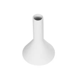 Artificial Garden ARMENINVILLE 21283 Διακοσμητικό Κεραμικό Βάζo Λευκό Π16 x Μ16 x Υ25cm