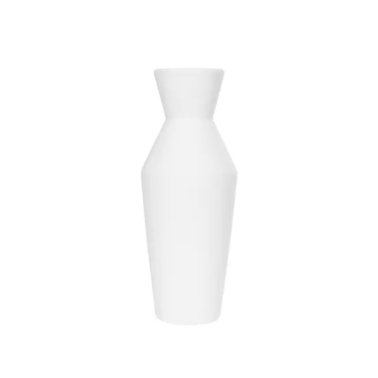 Artificial Garden MALVINA 21285 Διακοσμητικό Κεραμικό Βάζo Λευκό Π10 x Μ10 x Υ24cm Artificial Garden MALVINA 21285 Διακοσμητικό Κεραμικό Βάζo Λευκό Π10 x Μ10 x Υ24cm