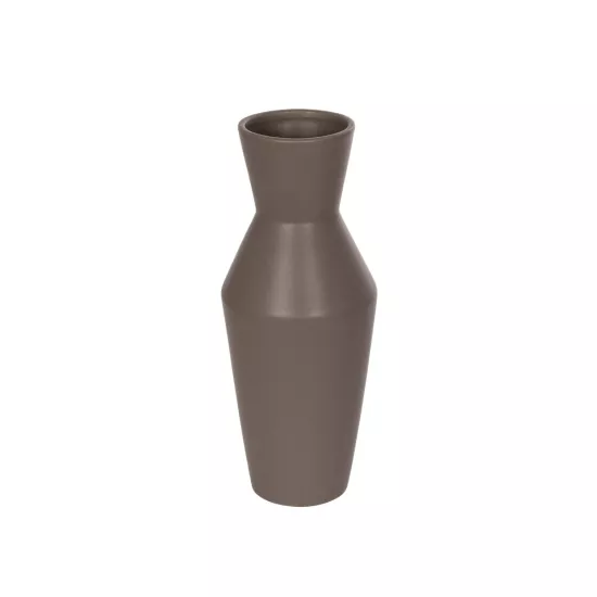 Artificial Garden UNIQUE 21286 Διακοσμητικό Κεραμικό Βάζo Καφέ Π10 x Μ10 x Υ24cm Artificial Garden UNIQUE 21286 Διακοσμητικό Κεραμικό Βάζo Καφέ Π10 x Μ10 x Υ24cm