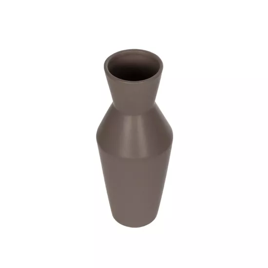 Artificial Garden UNIQUE 21286 Διακοσμητικό Κεραμικό Βάζo Καφέ Π10 x Μ10 x Υ24cm Artificial Garden UNIQUE 21286 Διακοσμητικό Κεραμικό Βάζo Καφέ Π10 x Μ10 x Υ24cm