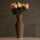 Artificial Garden UNIQUE 21286 Διακοσμητικό Κεραμικό Βάζo Καφέ Π10 x Μ10 x Υ24cm Artificial Garden UNIQUE 21286 Διακοσμητικό Κεραμικό Βάζo Καφέ Π10 x Μ10 x Υ24cm
