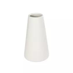 Artificial Garden CONSOLI 21287 Διακοσμητικό Κεραμικό Βάζο Μπεζ Μ14 x Π14 x Υ25cm