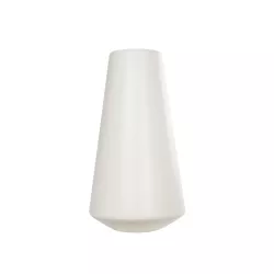 Artificial Garden CONSOLI 21287 Διακοσμητικό Κεραμικό Βάζο Μπεζ Μ14 x Π14 x Υ25cm