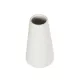 Artificial Garden CONSOLI 21287 Διακοσμητική Κεραμική Βάζο Μπεζ Μ14 x Π14 x Υ25cm