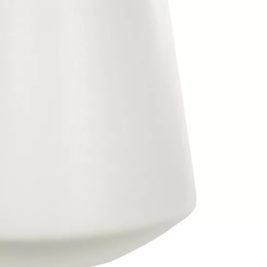 Artificial Garden CONSOLI 21287 Διακοσμητική Κεραμική Βάζο Μπεζ Μ14 x Π14 x Υ25cm