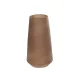 Artificial Garden PORTO 21288 Διακοσμητική Κεραμική Βάζο Καφέ Μ11 x Π11 x Υ20cm