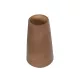 Artificial Garden PORTO 21288 Διακοσμητική Κεραμική Βάζο Καφέ Μ11 x Π11 x Υ20cm