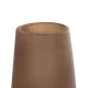Artificial Garden PORTO 21288 Διακοσμητική Κεραμική Βάζο Καφέ Μ11 x Π11 x Υ20cm