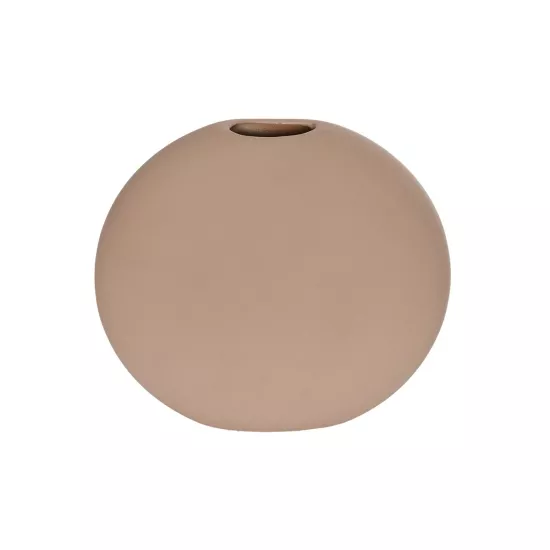 Artificial Garden LANZAROTE 21290 Διακοσμητικό Κεραμικό Βάζo Καφέ Π15 x Μ15 x Υ14cm Artificial Garden LANZAROTE 21290 Διακοσμητικό Κεραμικό Βάζo Καφέ Π15 x Μ15 x Υ14cm
