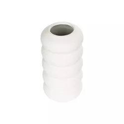 Artificial Garden NOUVEAU 21293 Διακοσμητικό Κεραμικό Βάζo Λευκό Π8 x Μ8 x Υ16cm