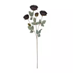 Artificial Garden PURPLE BRANCH 21301 Τεχνητό Διακοσμητικό Κλαδί Τριαντάφυλλα Μωβ Y60cm