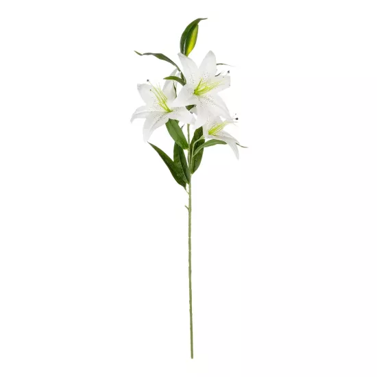 Artificial Garden WHITE LILY BRANCH 21312 Τεχνητό Διακοσμητικό Κλαδί Λευκό Κρίνο Y95cm Artificial Garden WHITE LILY BRANCH 21312 Τεχνητό Διακοσμητικό Κλαδί Λευκό Κρίνο Y95cm