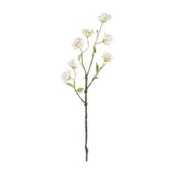 Artificial Garden WHITE CHERRY BLOSSOM BRANCH 21320 Τεχνητό Διακοσμητικό Λευκό Κλαδί Κερασίας Y88cm