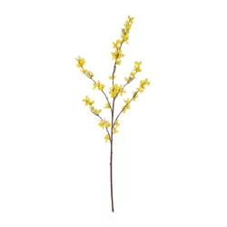 Artificial Garden YELLOW WINDER JASMIN BRANCH 21321 Τεχνητό Διακοσμητικό Κίτρινο Κλαδί Γιασεμί Y92cm