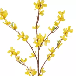 Artificial Garden YELLOW WINDER JASMIN BRANCH 21321 Τεχνητό Διακοσμητικό Κίτρινο Κλαδί Γιασεμί Y92cm