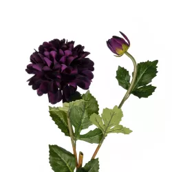 Artificial Garden PURPLE DHALIA BRANCH 21323 Τεχνητό Διακοσμητικό Μωβ Κλαδί Ντάλια Y78cm