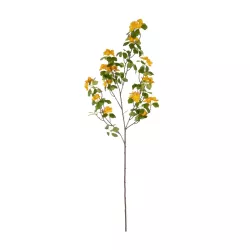 Artificial Garden ORANGE APRICOT BRANCH 21325 Τεχνητό Διακοσμητικό Πορτοκαλί Κλαδί Ροδακινίας Y100cm