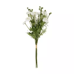 Artificial Garden WHITE CHRYSANTHEMUM BOUQUET 21330 Τεχνητό Διακοσμητικό Μπουκέτο Λευκό Χρυσάνθεμο Y50cm