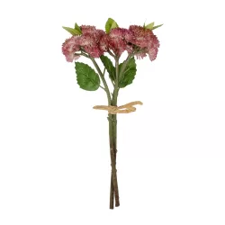 Artificial Garden HOT PINK SEDUM BOUQUET 21347 Τεχνητό Διακοσμητικό Μπουκέτο Ροζ Σέδο Y30cm