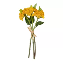 Artificial Garden YELLOW SEDUM BOUQUET 21348 Τεχνητό Διακοσμητικό Μπουκέτο Κίτρινο Σέδο Y30cm