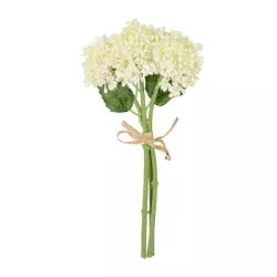 Artificial Garden WHITE HYACINTH BOUQUET 21351 Τεχνητό Διακοσμητικό Μπουκέτο Λευκός Υάκυνθος Y30cm