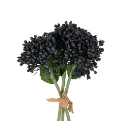 Artificial Garden BLACK HYACINTH BOUQUET 21356 Τεχνητό Διακοσμητικό Μπουκέτο Μαύρο Υάκυνθος Y30cm