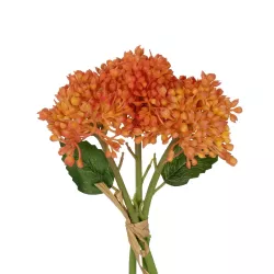 Artificial Garden ORANGE HYACINTH BOUQUET 21357 Τεχνητό Διακοσμητικό Μπουκέτο Πορτοκαλί Υάκυνθος Y30cm