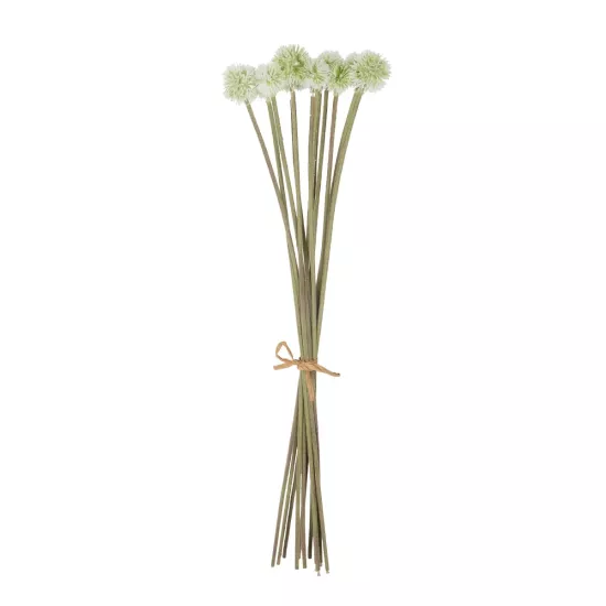 Artificial Garden WHITE DANDELION BOUQET 21358 Τεχνητό Διακοσμητικό Ταραξάκο Μπουκέτο Y54cm