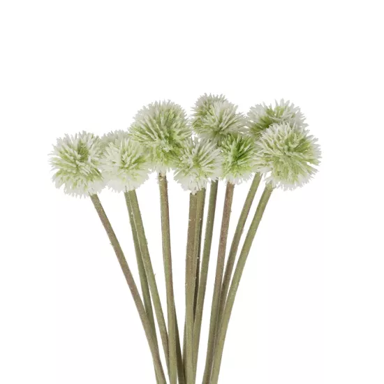 Artificial Garden WHITE DANDELION BOUQET 21358 Τεχνητό Διακοσμητικό Ταραξάκο Μπουκέτο Y54cm